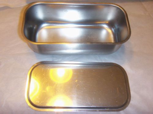 COMMERCIAL 8x4x2.5&#034; VOLLRATH  STAINLESS STEAM PANS-DELI GOOD USED CONDITION