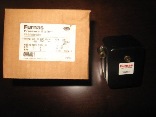 Furnas 69HAU1 Pressure Switch With Unloader Valve