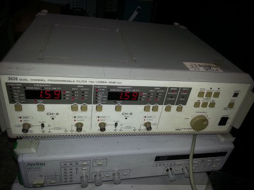 NF Corp. 3628 Dual Channel Programmable Filter, 1Hz-1.59MHz 48dB/oct