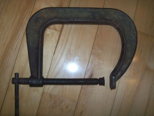 Armstrong No. 78-306 Drop Forged Clamp  U.S.A. C-Clamp Huge 6 inch