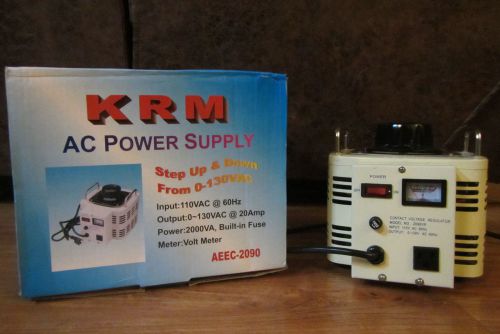 KRM Variac AC Power Supply