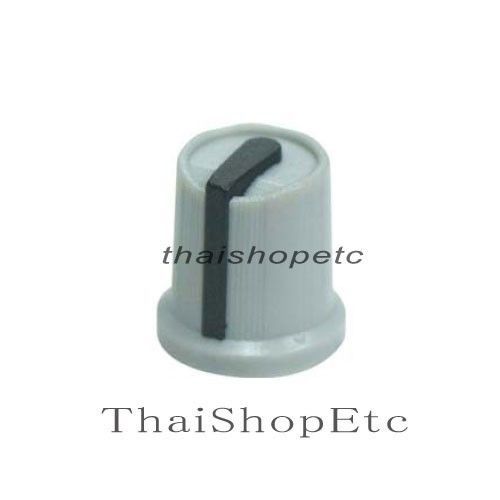 10 x GREY Knob with BLACK Pointer for Potentiometer - FREE SHIPPING -ThaiShopEtc-
							
							show original title