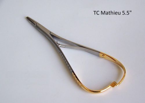 1pc TC Mathieu Neelde Holder 5.5&#034; Plier Dental Surgical Instrument CE ISO