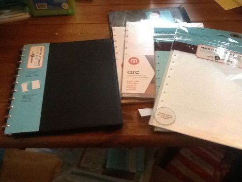 Lot of discontinued Martha Stewart home office,customized disc bound,discontinud