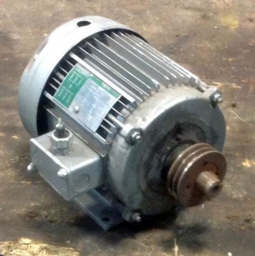 LINCOLN ELECTRIC FRAME 184T 3PH 230/460V 5HP ELECTRIC MOTOR TEFC / TF 4192