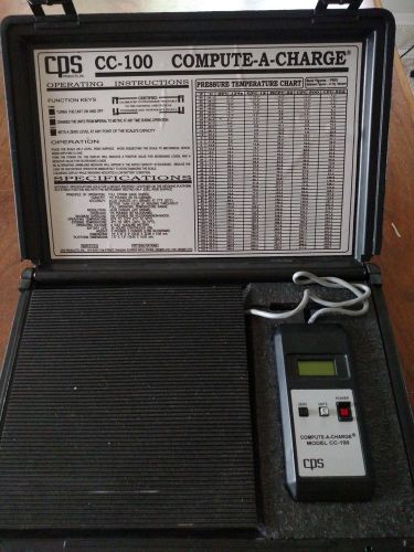 CPS CC-100 Compute-A-Charge  -  HVAC Refrigerant Charge Scale - FREE SHIPPING!!