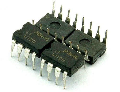 5PCS LF411CN Low Offset, Low Drift JFET Input Operational Amplifier DIP8