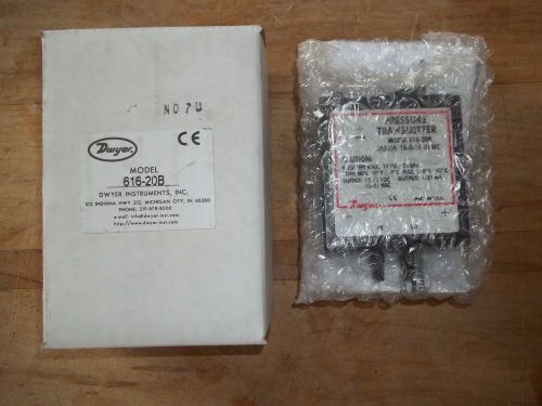NEW FACTORY SEALED DWYER 616-20B DIFFERENTIAL PRESSURE TRANSMITTER