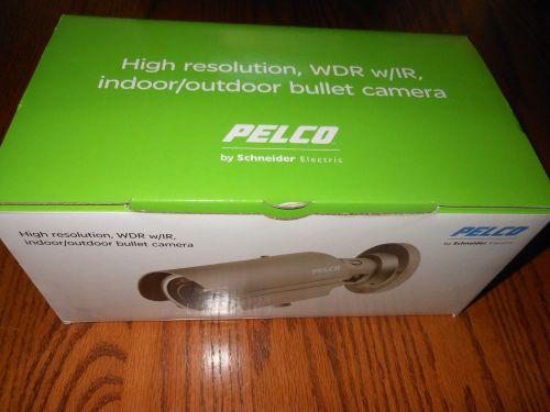 Pelco High Resolution, WDR w/ir Indoor/Outdoor Bullet Camera - New in Box