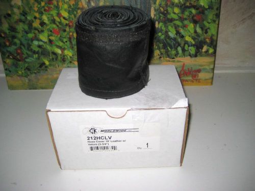 CK 212HCLV Hose Cover 10&#039; Leather w/. Velcro (3-3/4&#034;)
