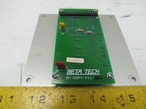 Beta Tech BF-DSPY-011-001 Display Moduale Circuit Board