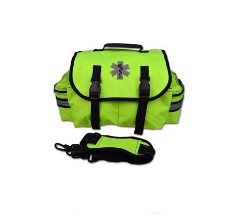 NEW Yellow Lightning X Small First Responder Bag w/ Dividers, Medical First Aid