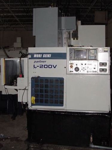 MORI-SEIKI  Partner L-200V  CNC Vertical Turning Center - Lathe, Fanuc Control