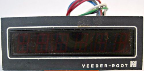 Pair of VEEDER-ROOT 799536-001 ELECTRONIC TOTALIZERs