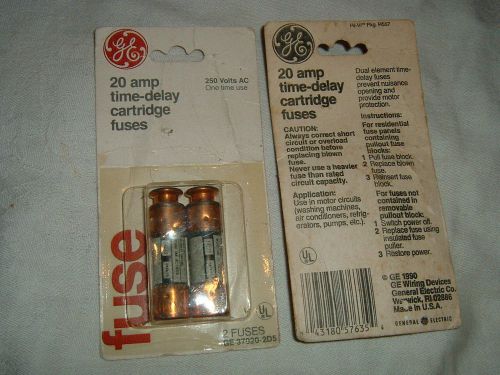 (100 pcs) cartridge fuse (ge 20a 250v-frn-r-20) for sale