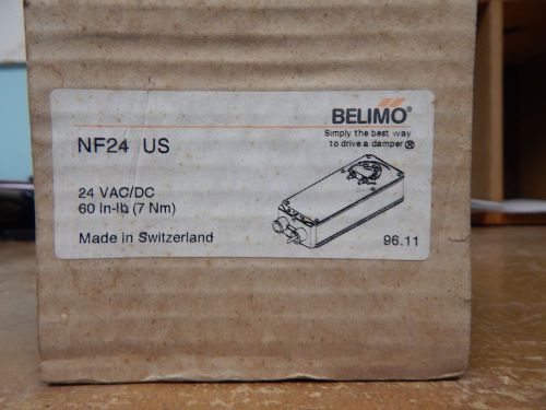 Belimo nf24 us spring return actuator 24 vac/dc 60 in-lb (7nm) for sale