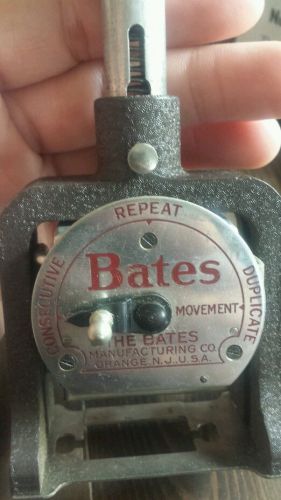 Bates reconditioned numbering machine