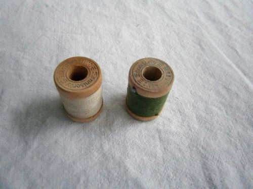 Vintage Cotton Covered Wire Dennisons 2 Ten Yard Spools