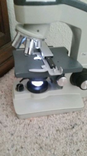 AO Scientific 150 Binocular Microscope w/ 4X 10X 45X 100X Objectives
