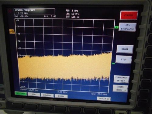 Calibrated Rohde &amp; Schwarz FSQ26 20 Hz to 26.5 GHz Spectrum Analyzer w/Options