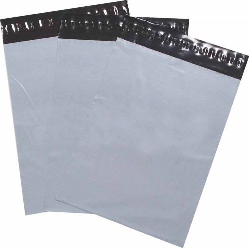 12x15.5 inch white poly mailers shipping mailing envelopes bags 2.5 mil thick... for sale