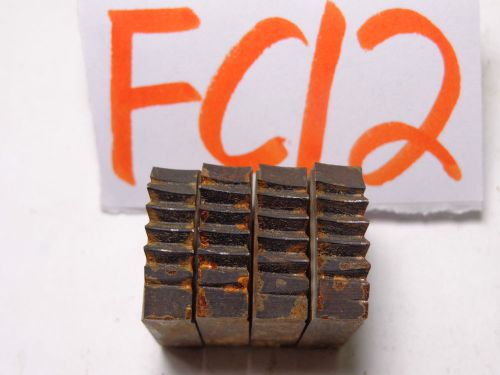 Used toledo pipe thread threader dies 3/4&#034; for no. 102 for sale