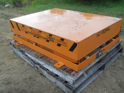 ROL-LIFT 10,000LBS HYDRAULIC LIFT TABLE, ELECTRIC, EXCELLENT CONDITION, CALL!!!