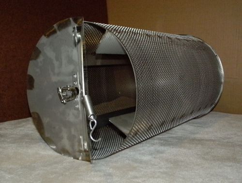 For your bbq grill: 10 lb capacity coffee roaster drum (peanut chile cacao too!) for sale