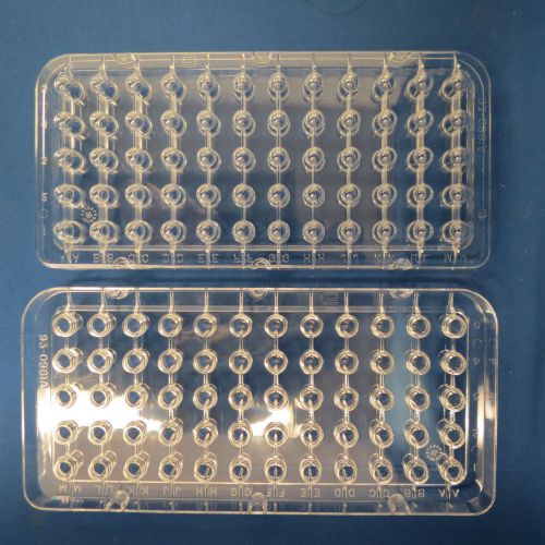 Qty 32 abbott 60 well reaction trays 93-8526 5 x 12 array for sale