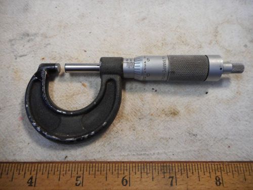 Brown &amp; sharpe 0-1&#034; outside micrometer for sale