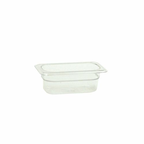 1 pc ploy polycarbonate food pan 1/9 size 2.5&#034; deep  -40°f to 210°f nsf listed for sale