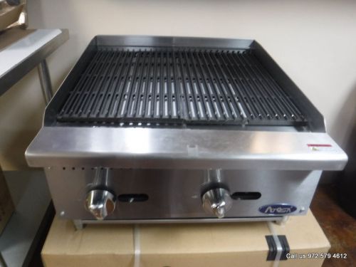 New atosa gas 24&#034; countertop radiant charbroiler, model atrc-24 for sale