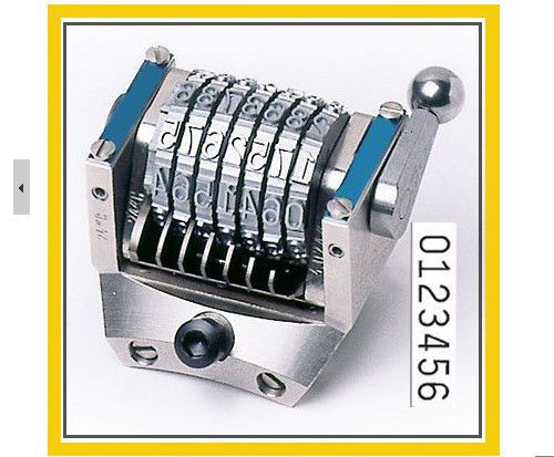 Convex rotary numbering machine - 18.9&#034;  for am multi, ryobi 480/500, hamada 700 for sale