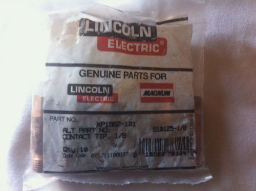 New! Lincoln contact tip 1/8 KP1962-1B1