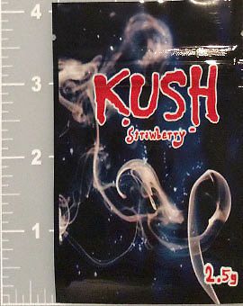 Kush Strawberry 2.5 g *50* Empty Bags
