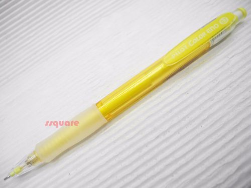 Pilot HCR-12R Color Eno 0.7mm Colored Mechanical Pencil, Yellow Lead inside