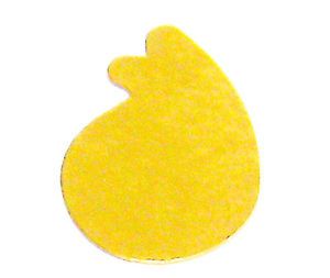 Mono-Boards Gold Teardrop with Tab Size 2-5/8&#034; x 4&#034; - Pack of 25