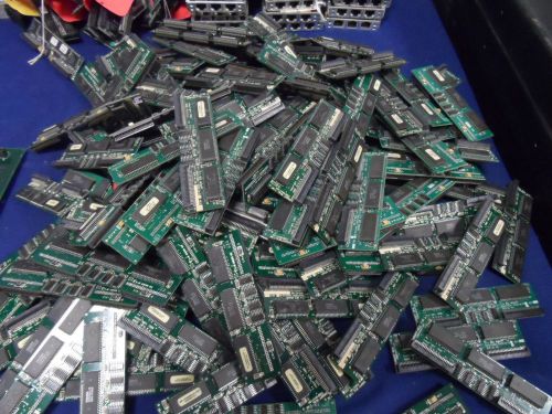 SARNOFF 4GB Memory Modules Lot 200 Pieces Lot Make 9 LB of Scrap 30 May Bad