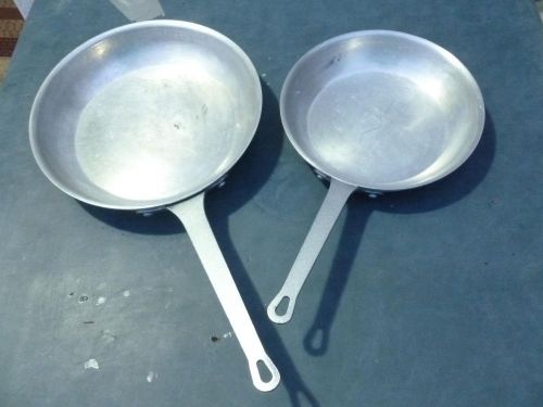 ADCRAFT*2 Pc*STAINLESS FryPan SET*1-10&#034; /1-12&#034;*Commercial-Restaurant Quality*NR!