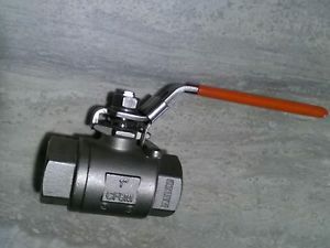 Crane 1&#034; stainless steel ball valve 2000 psi, new for sale