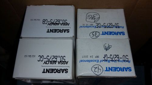 4 BOXES OF SARGENT KEY BLANKS 6275,GF-6275-GC,6275-GB,6275--GE
