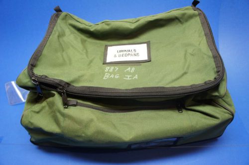 Case Urinal Bedpan Incl Gear Bag Plastic Insert L 21in., W 13in., H 16in.