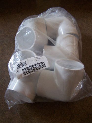 Genova 2 inch elbow - white NEW - INCLUDES 5 in Package!