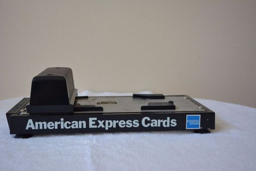 Vintage DataCard Addressograph AMEX Manual Credit Card Processing Machine