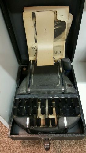 Vintage Stenograph with Case