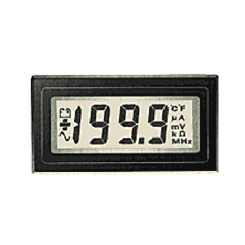 Lascar dpm 500 3 1/2-digit lcd panel voltmeter w/200 mv dc, ann for sale