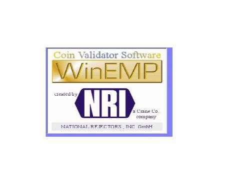 NRI WinEmp software for programming  Coin Validators NRI