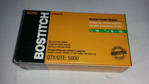 Stanley-bostitch SX50351/2G Narrow Crown Staple 7/32&#034;x1/2&#034;