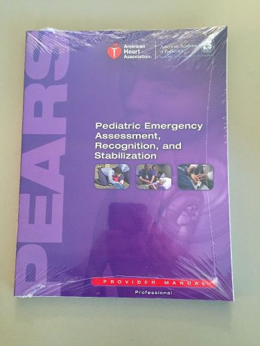 Pediatric Emergency Assessment, Recognition, And Stabilization Book