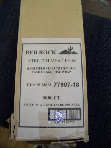 18&#034;X5000&#039;  High Yield Stretch Film Meat Packaging  77907-18 PACKING/ BUTCHER
